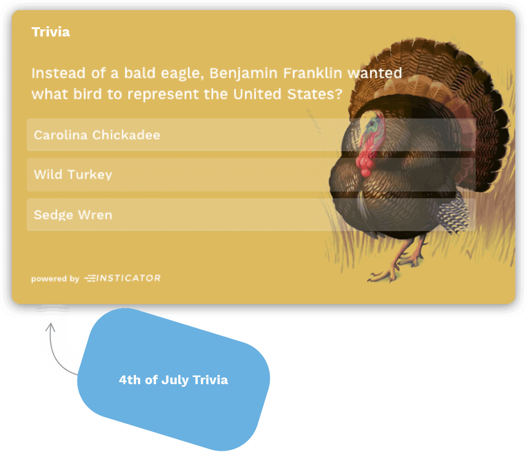 Seasonal Content Trivia